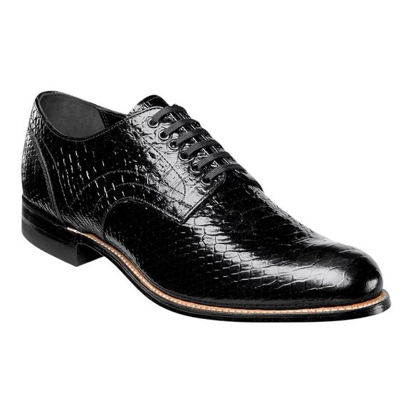 Stacy Adams Men's Madison Oxford Dress Shoes Black Size 10 - Picture 1 of 3
